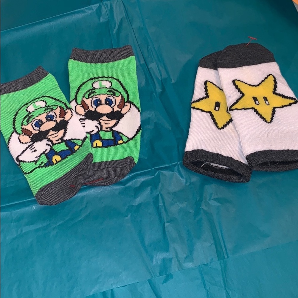 Mario bros children socks